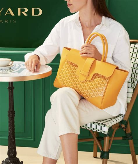 goyard saigon bag green|goyard saigon tote bag cost.